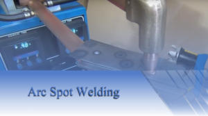 Arc spot welding process